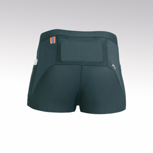 高端瑜伽短裤男女薄款马拉松跑步健身深蹲紧身篮球压缩二分安全裤