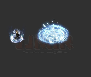 传奇技能素材 冰咆哮 目标播放攻击型技能特效 坐标齐全 JN349