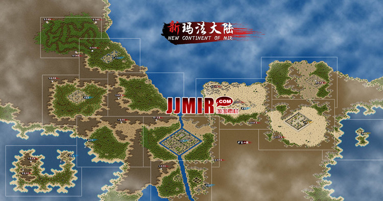 传奇地砖地图素材 新玛法复古大陆 复古无补丁地砖 无缝对接 12张