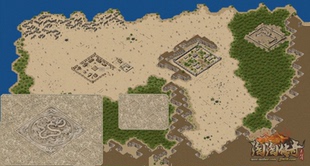 传奇地图素材 盟重系列 盘龙土城 复古土城 复古半独立地砖
