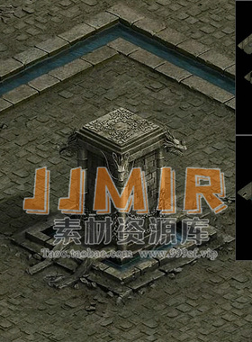 传奇地图素材 祖玛打宝活动副本 高清独立地砖地图/完整封边HD151