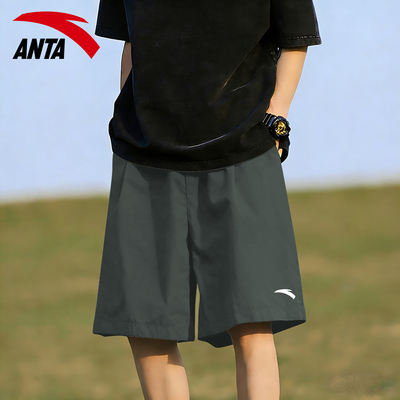 安踏官方旗舰店五分裤运动短裤男