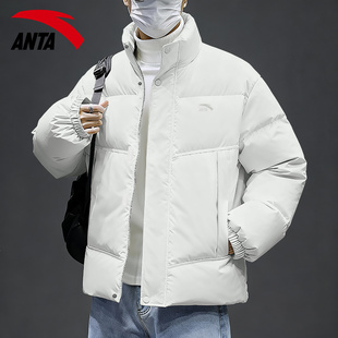 安踏外套男保暖防风2026冬季新款立领棉袄棉服男潮流面包服男棉衣