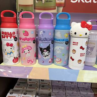日本skater卡通联名茶楼保温手提运动水杯包邮促销店长推荐不锈钢
