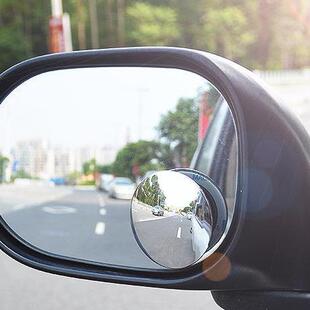 适用于本田冠道汽车小圆镜倒车后视镜盲点镜盲区辅助镜车身广角镜