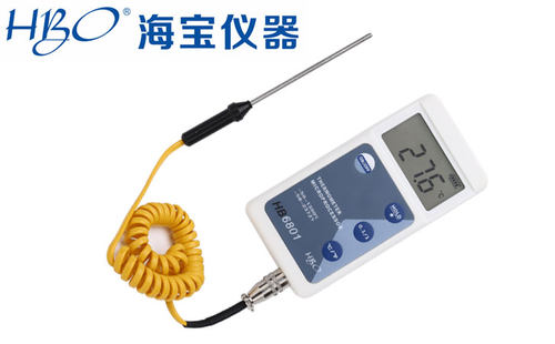 海宝高精度温度计 K型温度计 HB6801 数显温度计工业温度计
