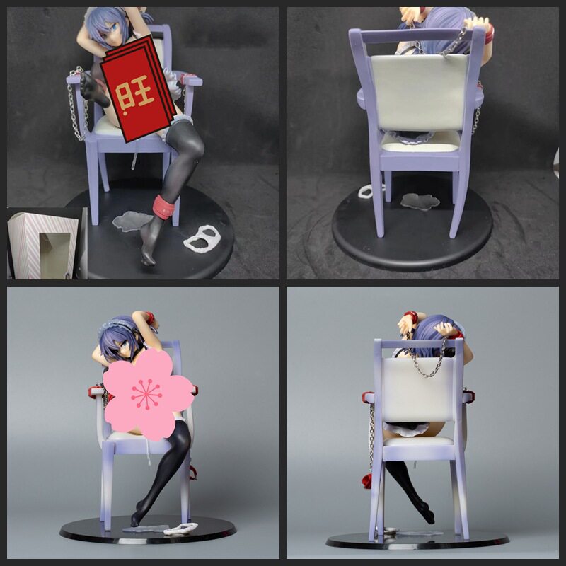 星月枫 椅子 凳子 女仆 坐姿 绅士特质 美少女 盒装手办