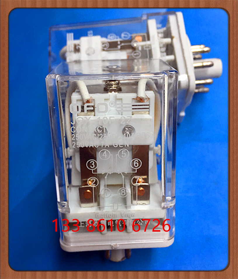 小型通用型电磁继电器 JQX-10F/2Z/C 10A DC24V220V 110V36V12V6V