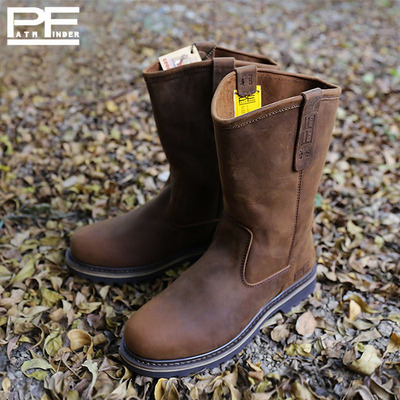 PF牛皮马丁靴机车875redwing红翼