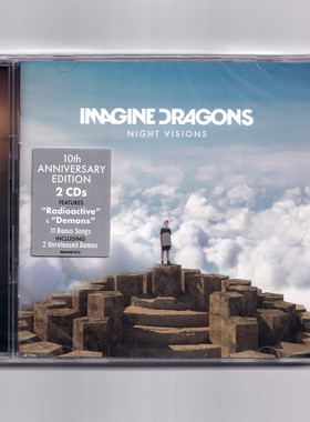正版进口 梦龙乐队专辑 Imagine Dragons Night Visions CD唱片