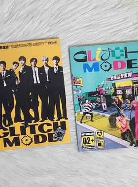 正版现货 NCT DREAM专辑 正规2辑 Glitch Mode CD小卡海报