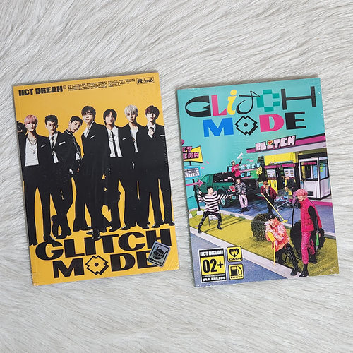 正版现货 NCT DREAM专辑 正规2辑 Glitch Mode CD小卡海报