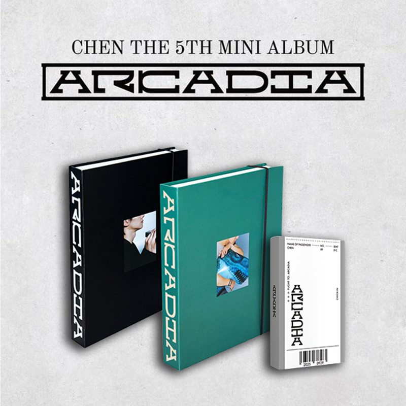 EXO CHEN 金大钟专辑 迷你5辑 Arcadia 官方正版小卡周边