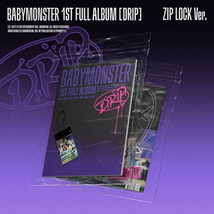 现货 宝怪 BABYMONSTER专辑 正规一 DRIP 官方正版周边小卡