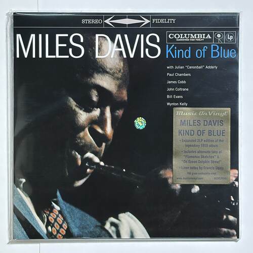 迈尔斯戴维斯 特别蓝调 Miles Davis Kind Of Blue 2LP黑胶唱片