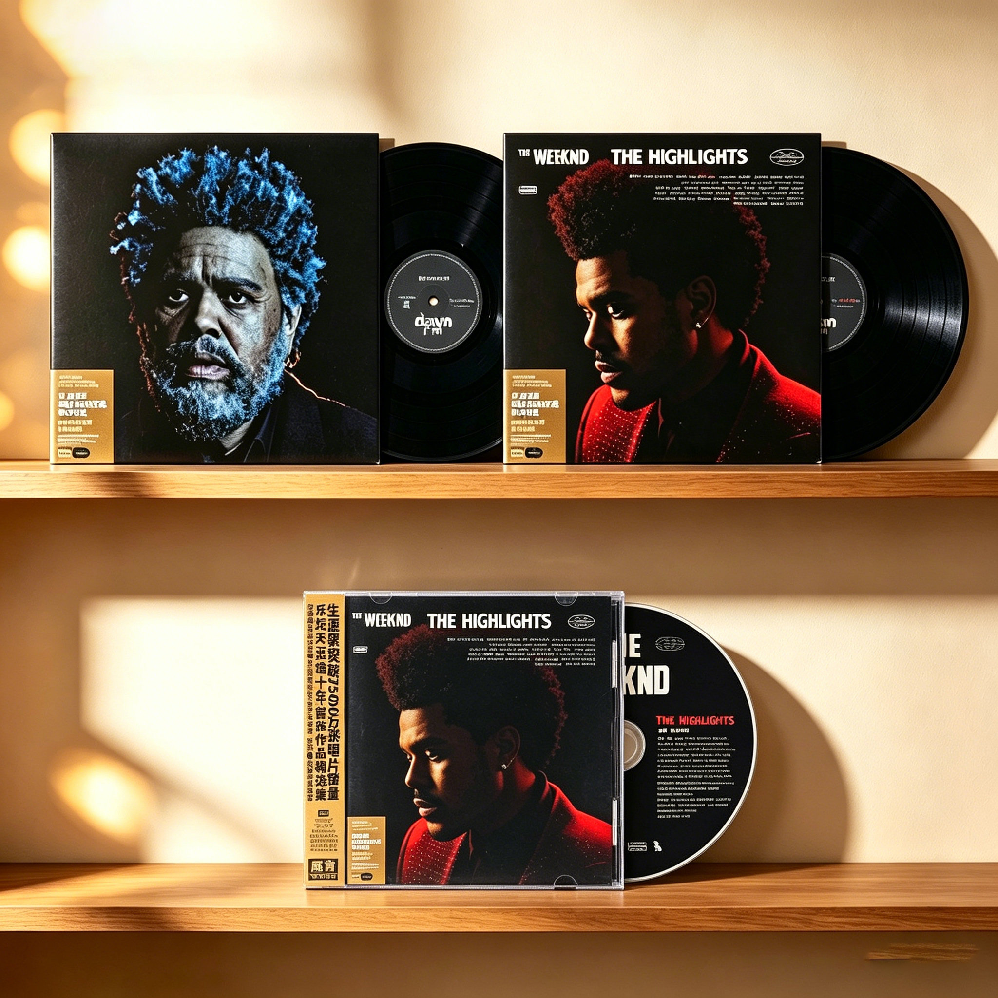 正版唱片 盆栽哥 威肯 The Weeknd 专辑CD 黑胶唱片碟片 欧美流行