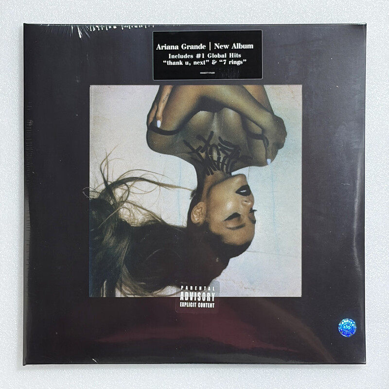 现货正版 A妹专辑 Ariana Grande Thank U, Next 2LP黑胶唱片
