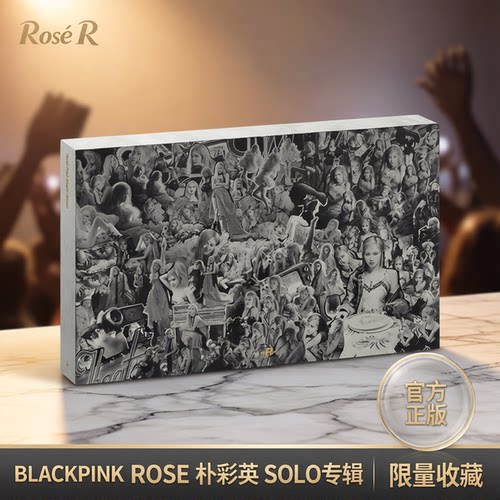 现货 BLACKPINK ROSE朴彩英SOLO专辑 Rosé R CD官方正版周边小卡