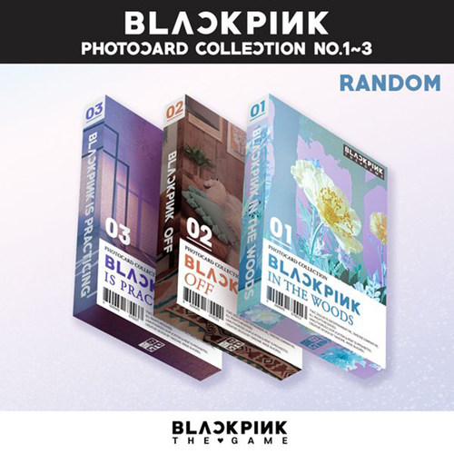 BLACKPINK游戏周边预售特典小卡