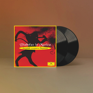 阿卡多演奏帕格尼尼作品 正版 颤音 魔鬼 2LP黑胶唱片 进口