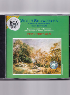 正版进口 弗雷德曼 超技小提琴 流浪者之歌 VIOLIN SHOWPIECES CD