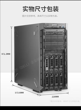 戴尔 T40 塔式服务器 E-2224 4c/32GB内存/2T 7.2K SATA*2/300W