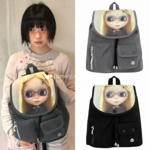 在途 coyseio 联名blythe 26新款 可爱卡通娃娃双肩包背包书包女