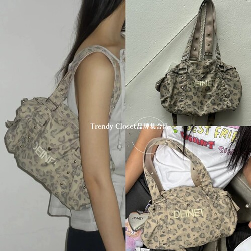 现货 deinet 韩国设计师品牌 2025新款 复古简约休闲 腋下单肩包