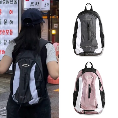 【现货】韩国noiago双肩包25新款韩版小号机能拼色包包 minji同款