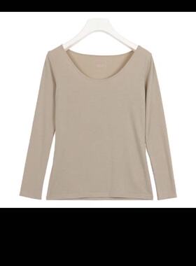 女轻暖圆领打底衫