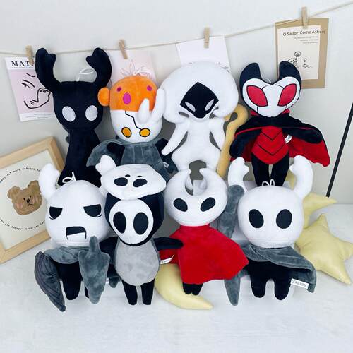 跨境新品hollow knight silksong空洞骑士丝之歌毛绒玩具公仔娃娃 - 封面