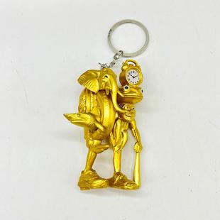 黄金木棍人ai融合山海经挂件高战力缝合怪穿鞋奶牛新款钥匙扣玩具