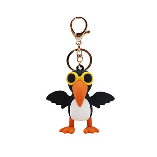 爆款美国三海经钥匙扣木棍通通哥眼镜鸟黑帮鼠动物书包挂件礼品