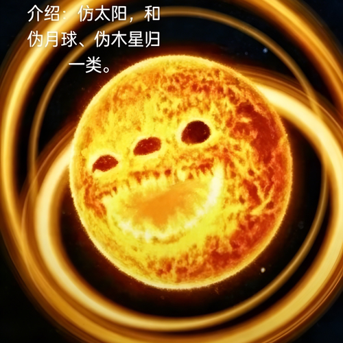 the moon woke up新款三眼太阳手办3d模型苏醒的月亮大号夜光玩具