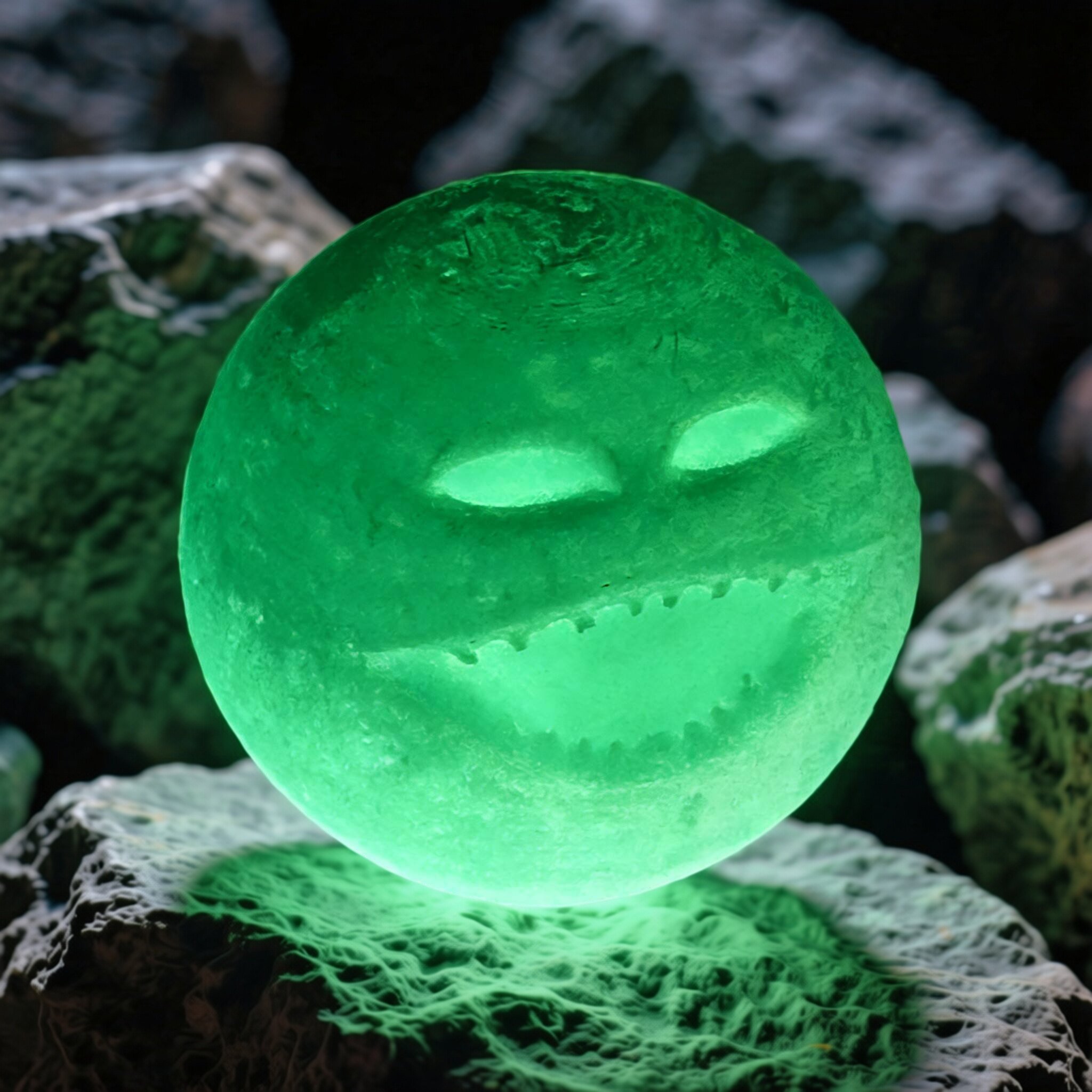 夜光版月亮醒了模型玩具3D打印苏醒的月亮TheMoonwokeUp手办玩具
