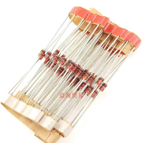 C16PH 稳压管 1W 16V二极管 玻璃封装 DO41 直插 实图拍摄 直接拍