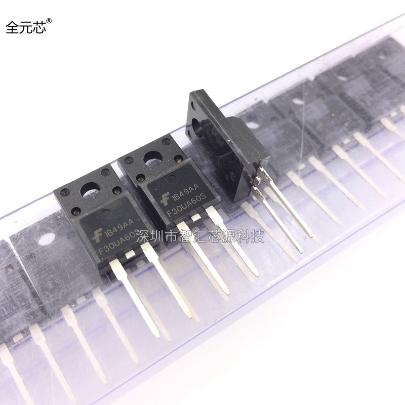 F30UA60S 快恢复二极管 F30U60ST TO220F 30A600V塑封 直插