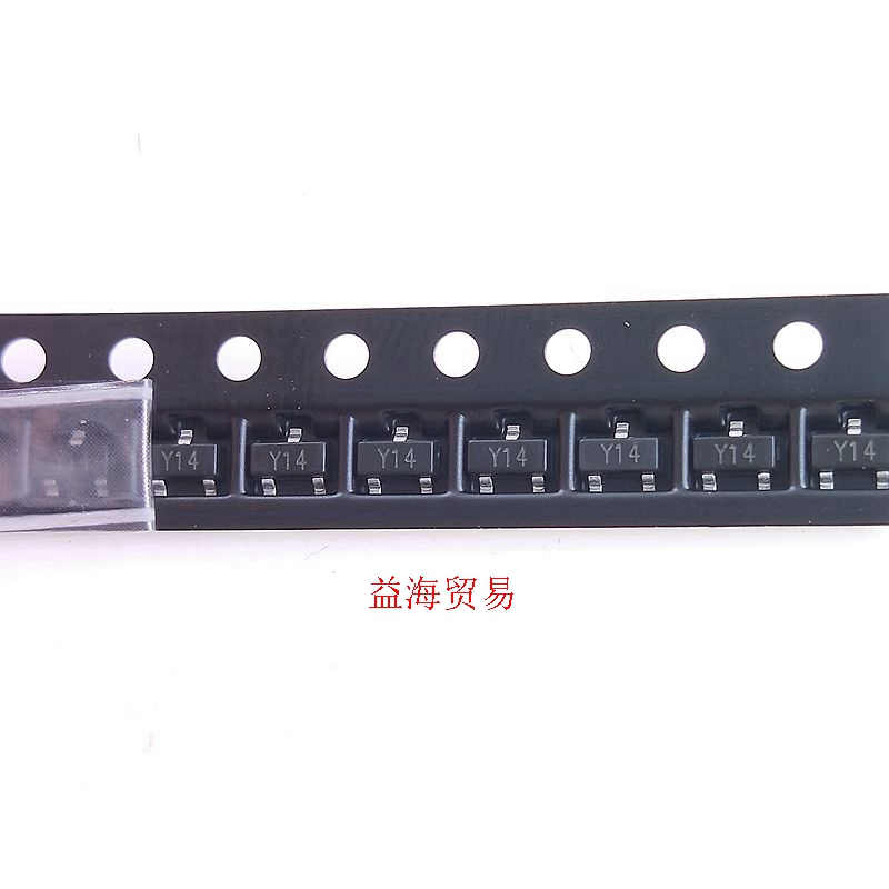 丝印Y14 稳压二极管 BZX84C39 全新原装 39V 250mw 贴片 SOT-23