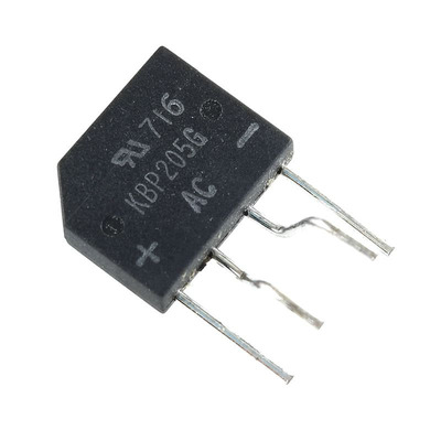 KBP205G 整流器件 全新原装 直插 KBP205桥堆扁桥