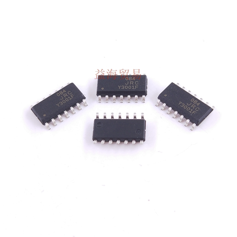 084JRC 贴片SOP14全新原装  窄体3.9MM宽体5.2MM四路运算放大器IC