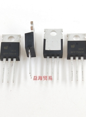 WFP75N08 全新原装 场效应管 75A 80V MOS三极管 75N08 直插TO220