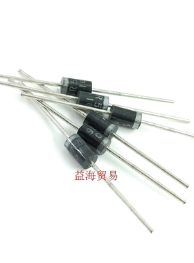 SR580 肖特基二极管 SB580 5A/80V DO-27 直插二极管 封装DO201AD