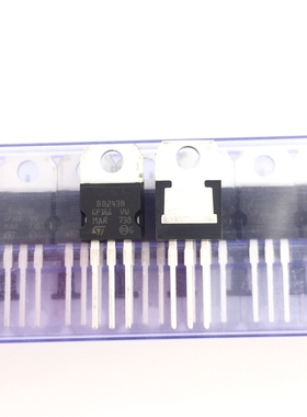 BD243B 摩洛哥产地 6A 80V 达林顿三极管 NPN晶体管 TO-220直插