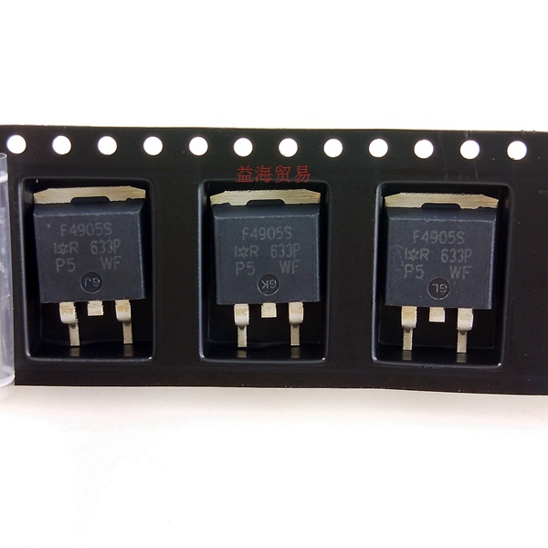 全新原装进口IRF4905S 丝印F4905S 贴片MOS场效应管 P沟道 80A55V