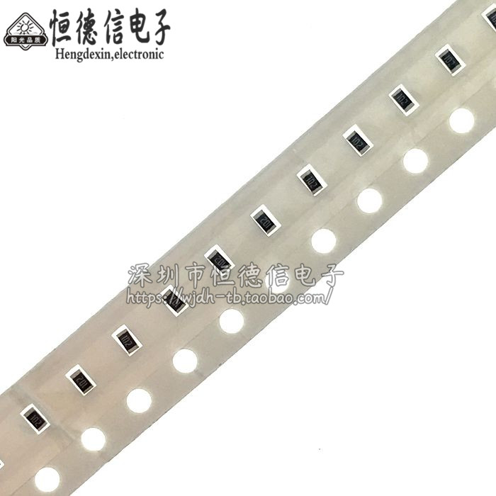 0603贴片电阻 1R 1%/5%尺寸:1.6mmx0.8mm(丝印:1R00 1R0)