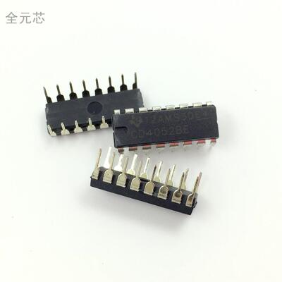 CD4052BE 全新原装 芯片 直插 DIP-16 多路复用器/信号分离器