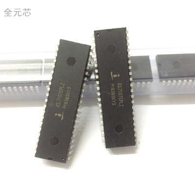 ICL7107直插 ICL7107CPLZ 全新北京产地 DIP40脚 3.5位数模转换器