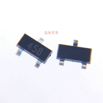 FMMT458 丝印458 全新原装 FMMT458TA 双极性晶体管 贴片SOT-23