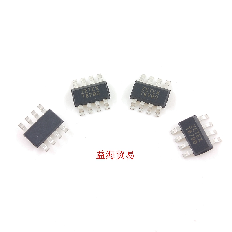 ZDT6790 贴片三极管 丝印 T6790 晶体管 SOT-223-8 全新原装进口