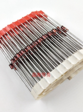 1W稳压二极管 1N4729A 全新原装 IN4729A 3.6V 直插DO-41 玻璃管